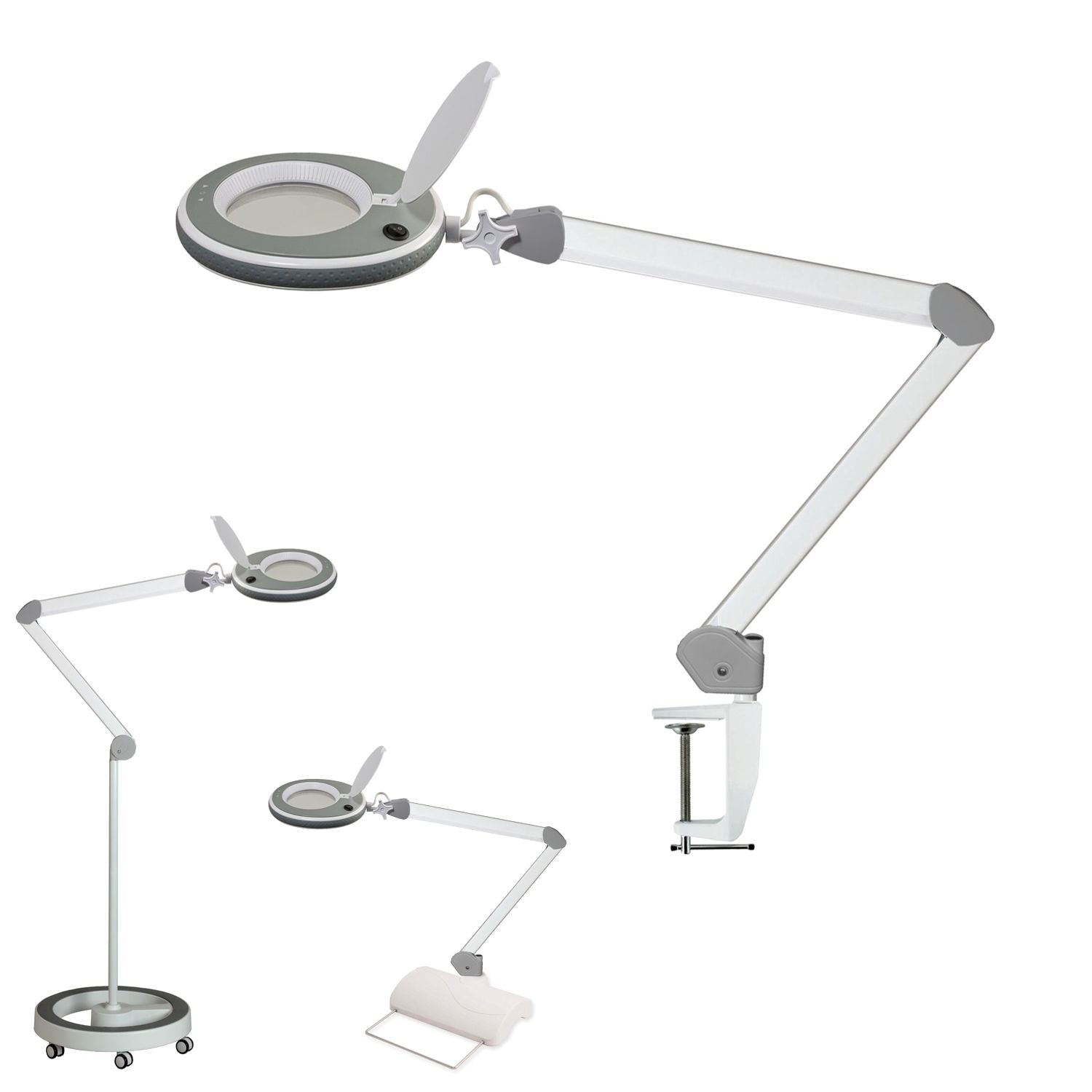 Led magnifying online lamp